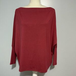 Hayes petite rust Casual Top NWT size LP